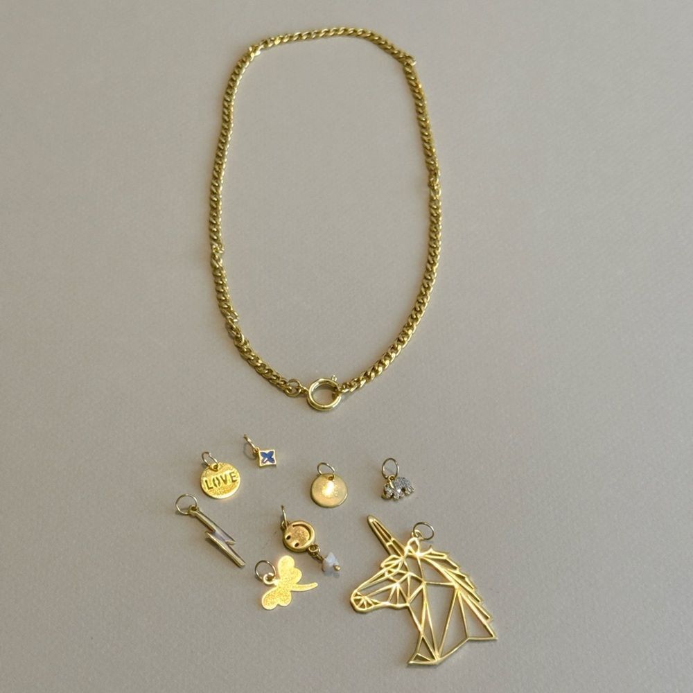 Smiley Face Necklace Set R870